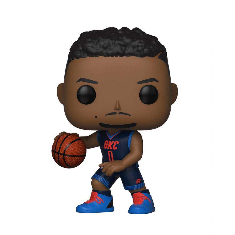 Funko Figures Russell Westbrook Oklahoma City Thunder Funko NBA Pop 3.75" Figure - Navy
