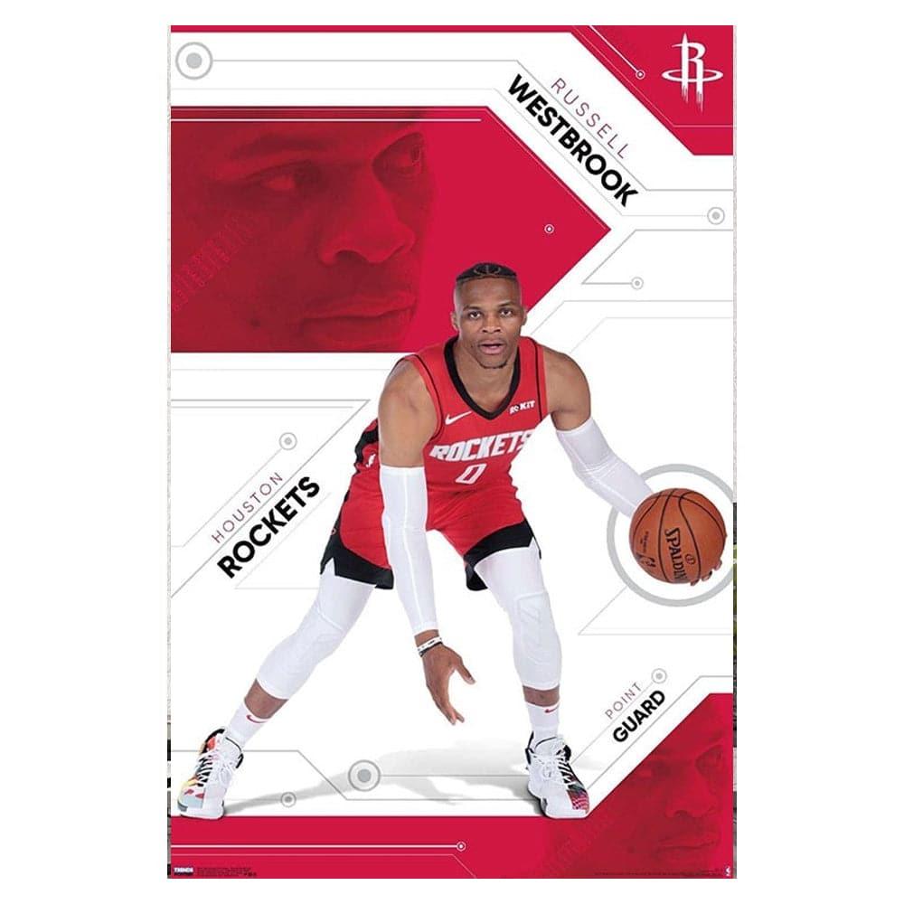 Russell Westbrook Houston Rockets Trends NBA 57 x 86cm Poster
