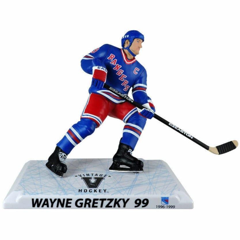 Wayne Gretzky New York Rangers Imports Dragon NHL 6" Figure - Blue