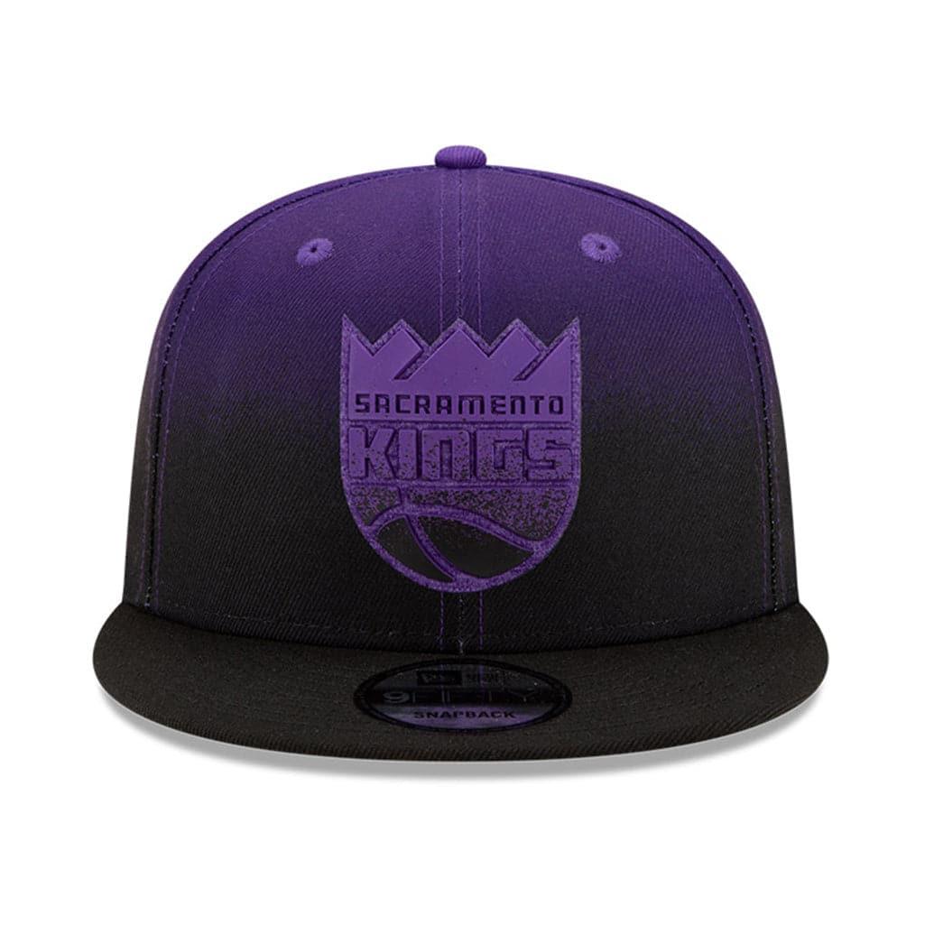 New Era Caps Sacramento Kings New Era NBA 2021 Back Half 9FIFTY Snapback Hat - Purple