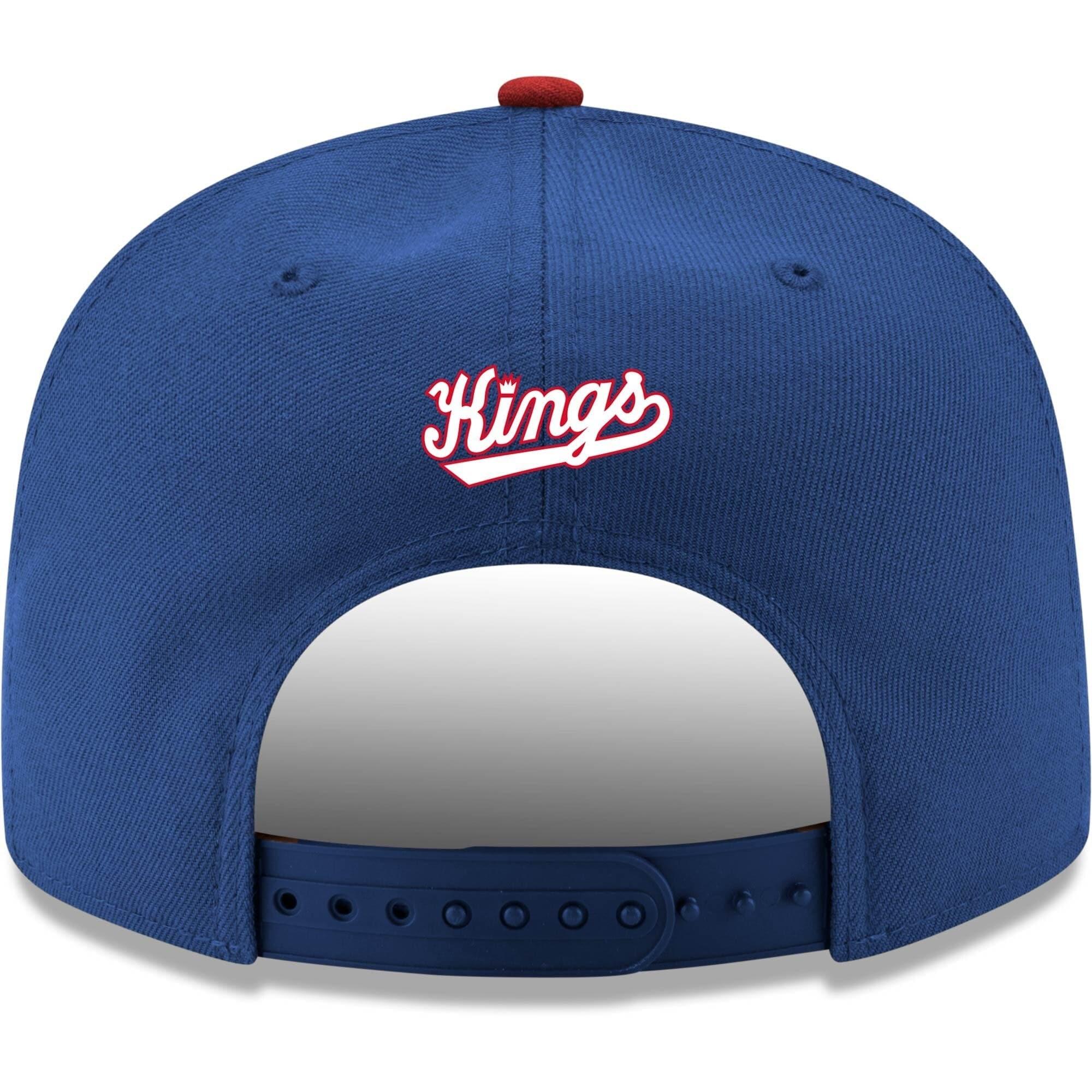 New Era Caps Sacramento Kings New Era NBA Hardwood Classics Nights 9FIFTY Snapback Hat - Blue