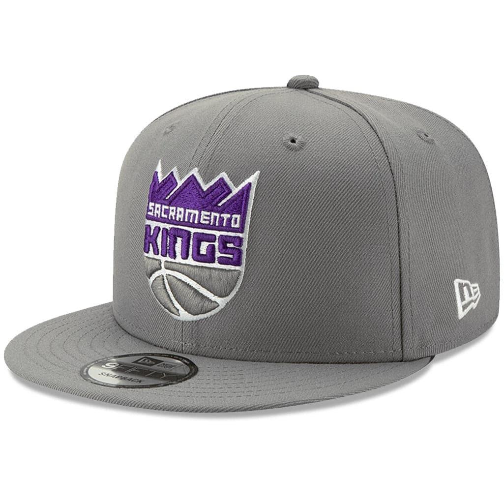 New Era Caps Sacramento Kings New Era NBA Team 9FIFTY Snapback Hat - Grey