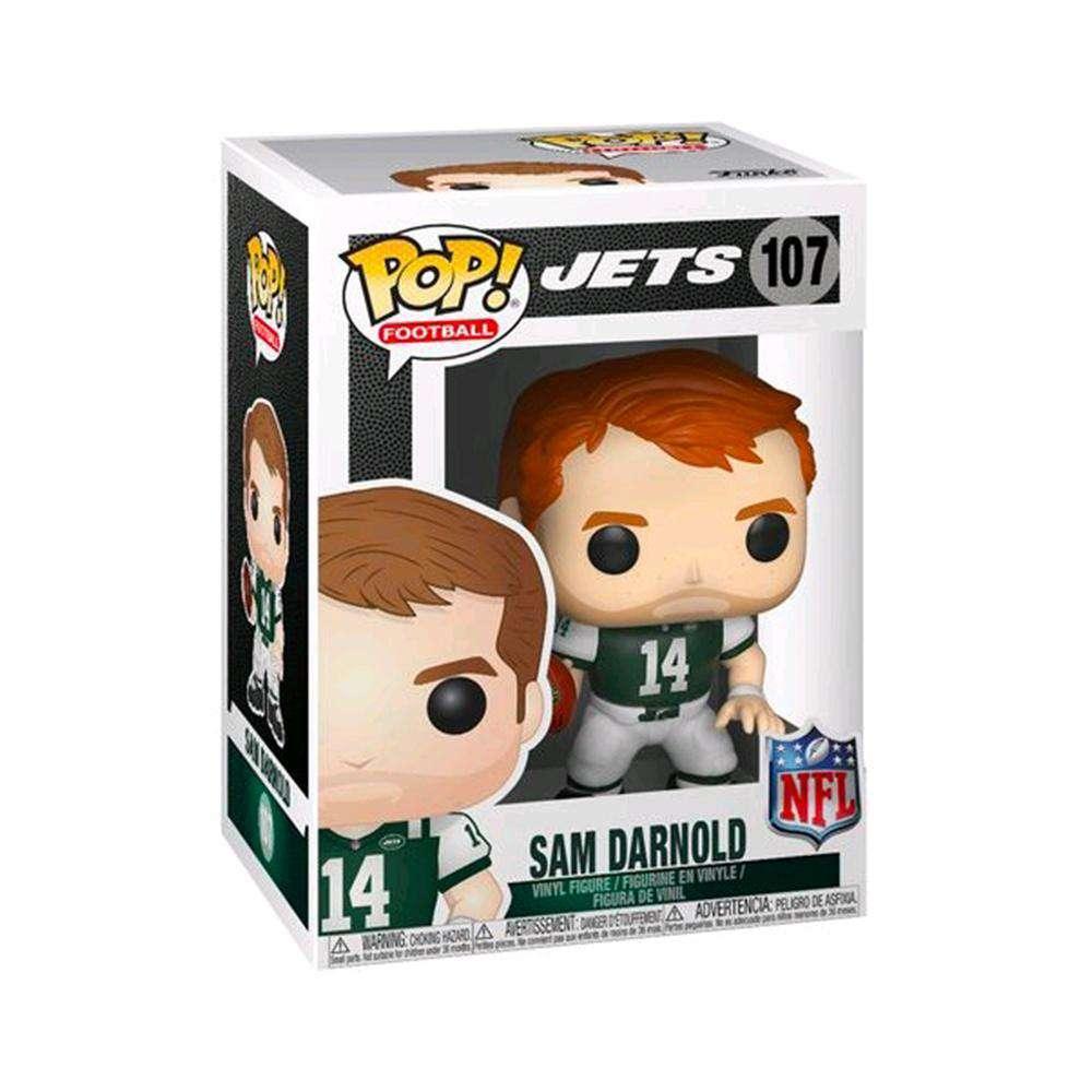 Funko Figures Sam Darnold New York Jets Funko NFL Pop 107 Figure - Green