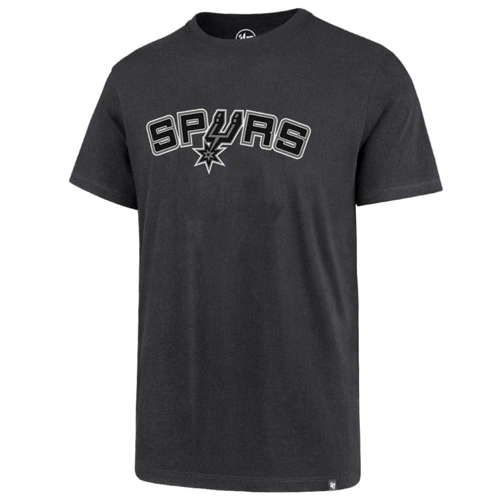 47 Brand T-Shirts San Antonio Spurs '47 NBA Team Imprint Splitter T-Shirt - Charcoal