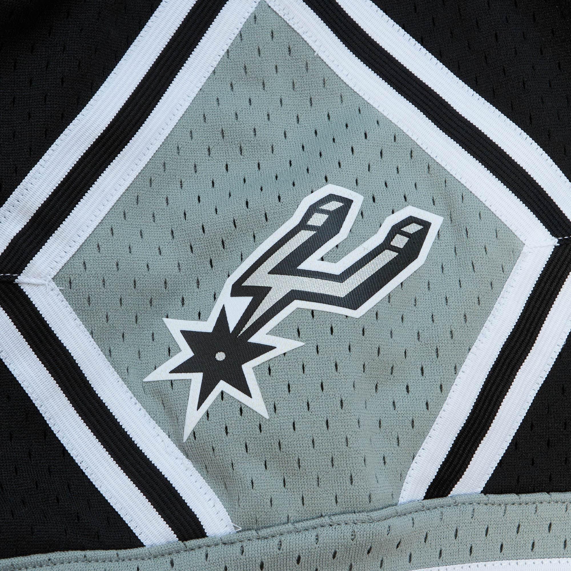 Mitchell And Ness Shorts San Antonio Spurs Mitchell & Ness NBA 77-78 Swingman Shorts - Black