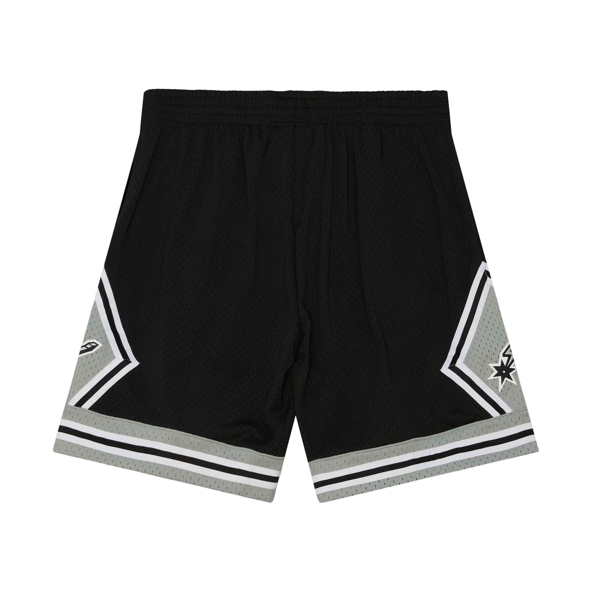 Mitchell And Ness Shorts San Antonio Spurs Mitchell & Ness NBA 77-78 Swingman Shorts - Black