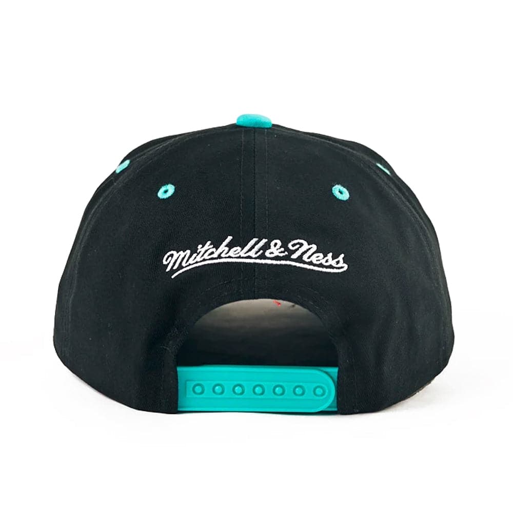 Mitchell And Ness Caps San Antonio Spurs Mitchell & Ness NBA Double Up Deadstock Snapback Hat - Black