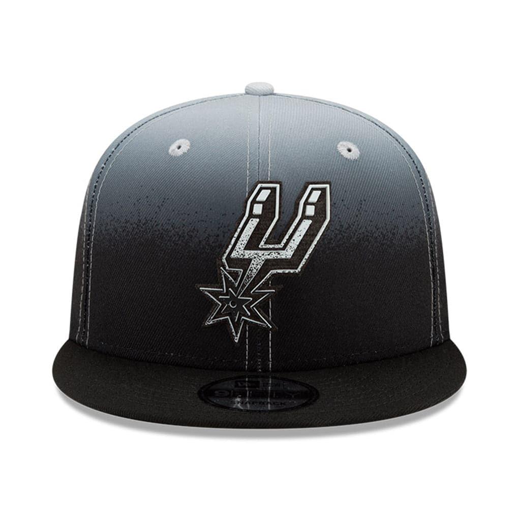 New Era Caps San Antonio Spurs New Era NBA 2021 Back Half 9FIFTY Snapback Hat - Grey
