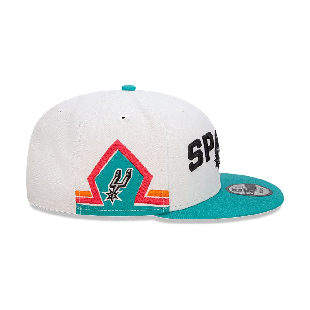 New Era Caps San Antonio Spurs New Era NBA 21-22 City Edition 9FIFTY Snapback Hat - White