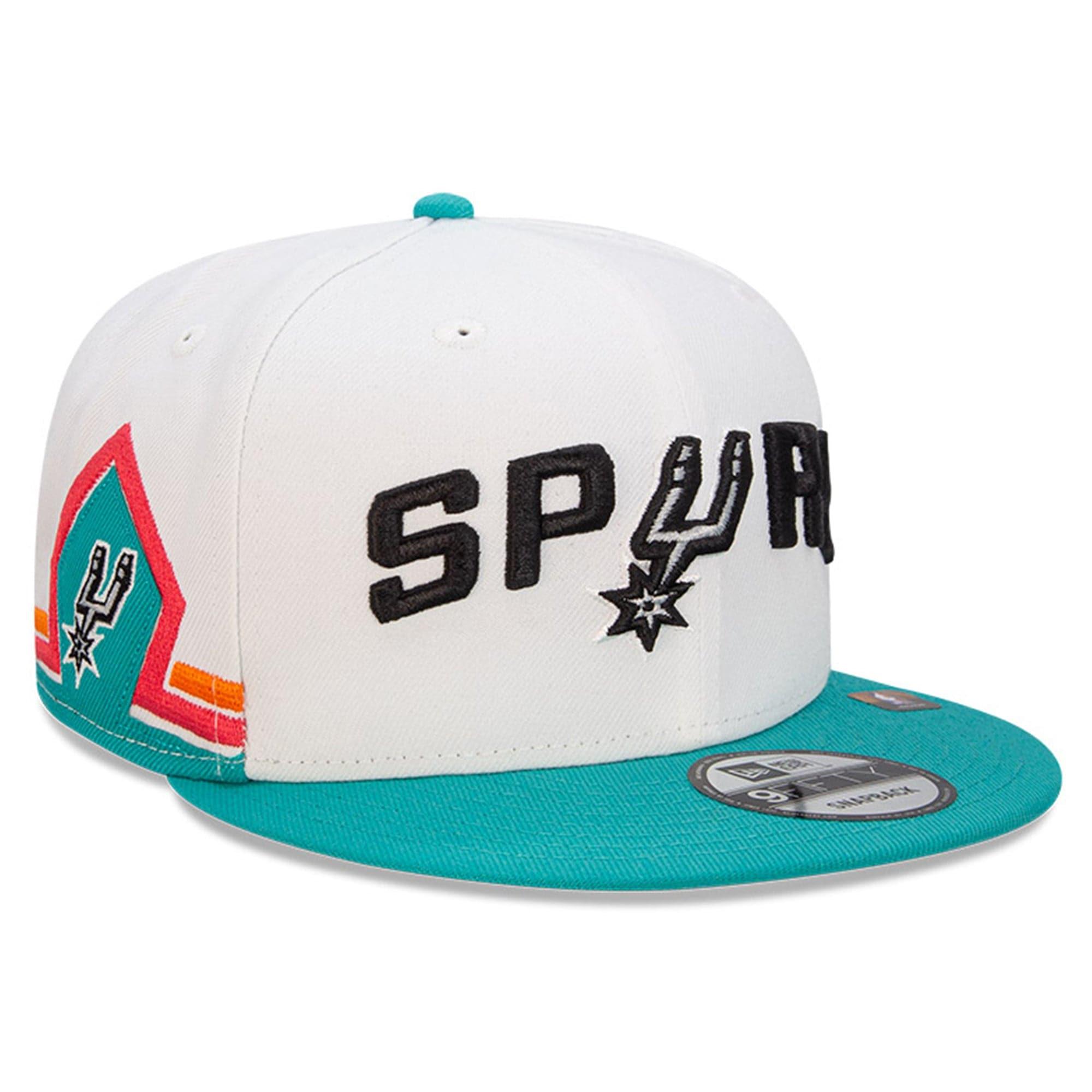 New Era Caps San Antonio Spurs New Era NBA 21-22 City Edition 9FIFTY Snapback Hat - White
