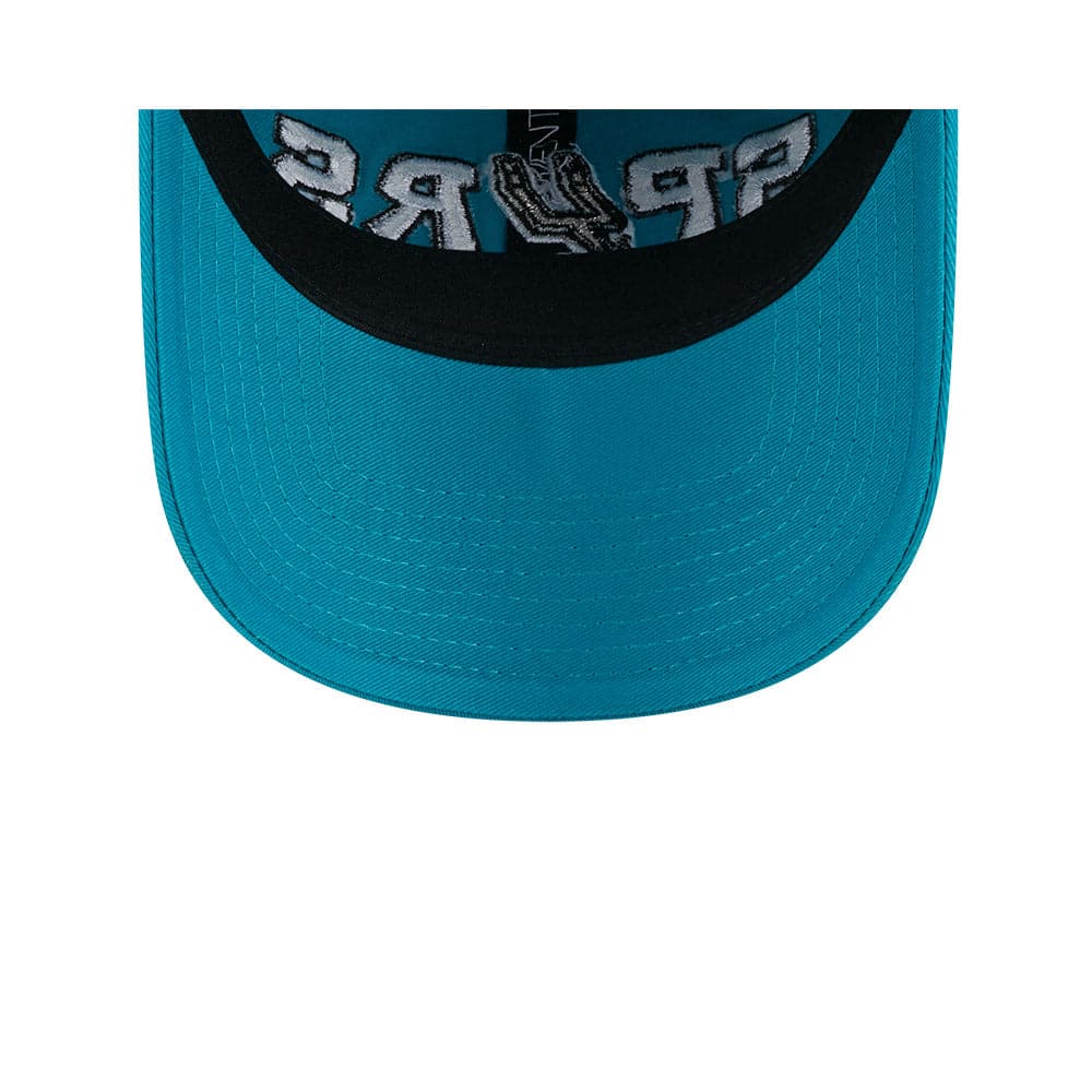 New Era Caps San Antonio Spurs New Era NBA 22-23 City Edition 9TWENTY Strapback Hat - Teal