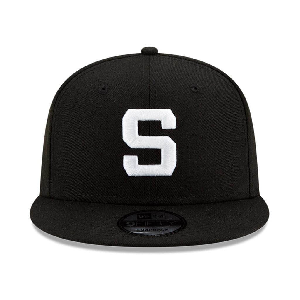 New Era Caps San Antonio Spurs New Era NBA Ligature 9FIFTY Snapback Hat - Black