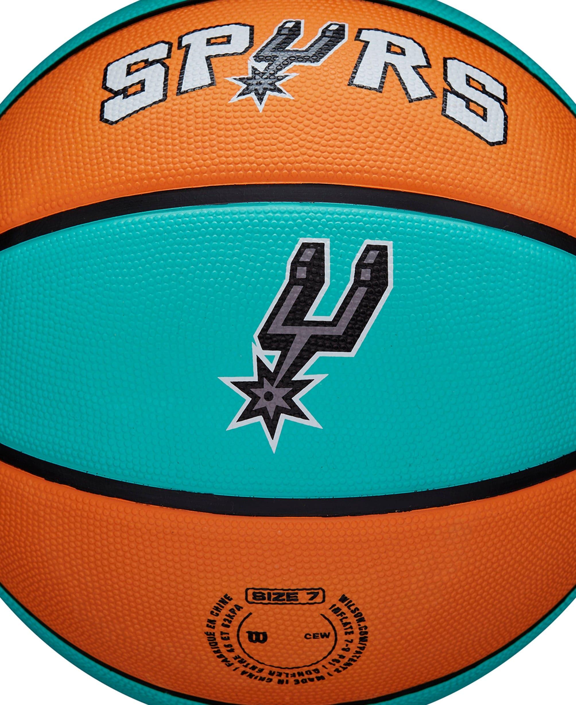 Wilson Sporting Goods Balls San Antonio Spurs Wilson NBA 22-23 City Edition All Surface Basketball Ball