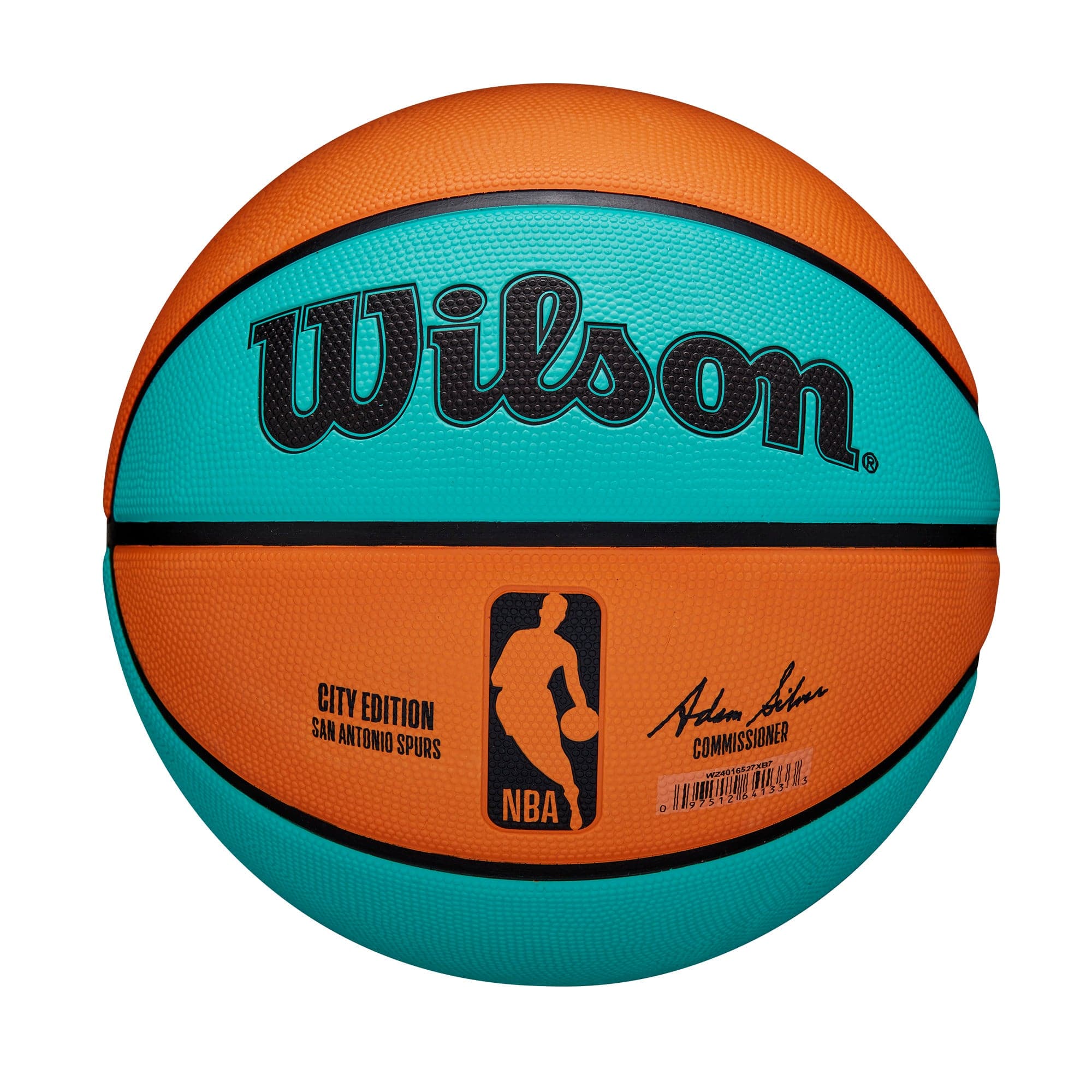 Wilson Sporting Goods Balls San Antonio Spurs Wilson NBA 22-23 City Edition All Surface Basketball Ball
