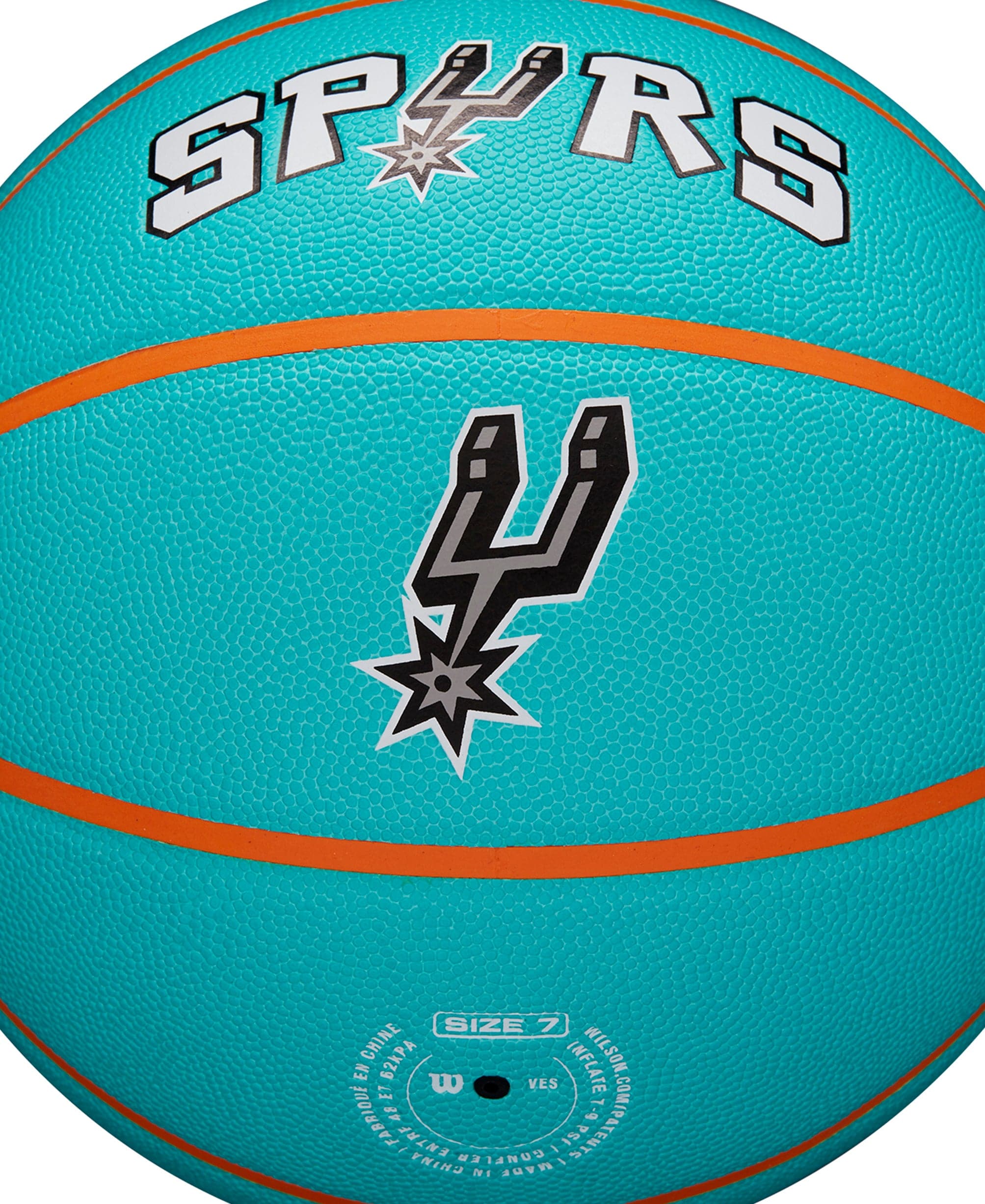 Wilson Sporting Goods Balls San Antonio Spurs Wilson NBA 22-23 City Edition Collectors Basketball Ball