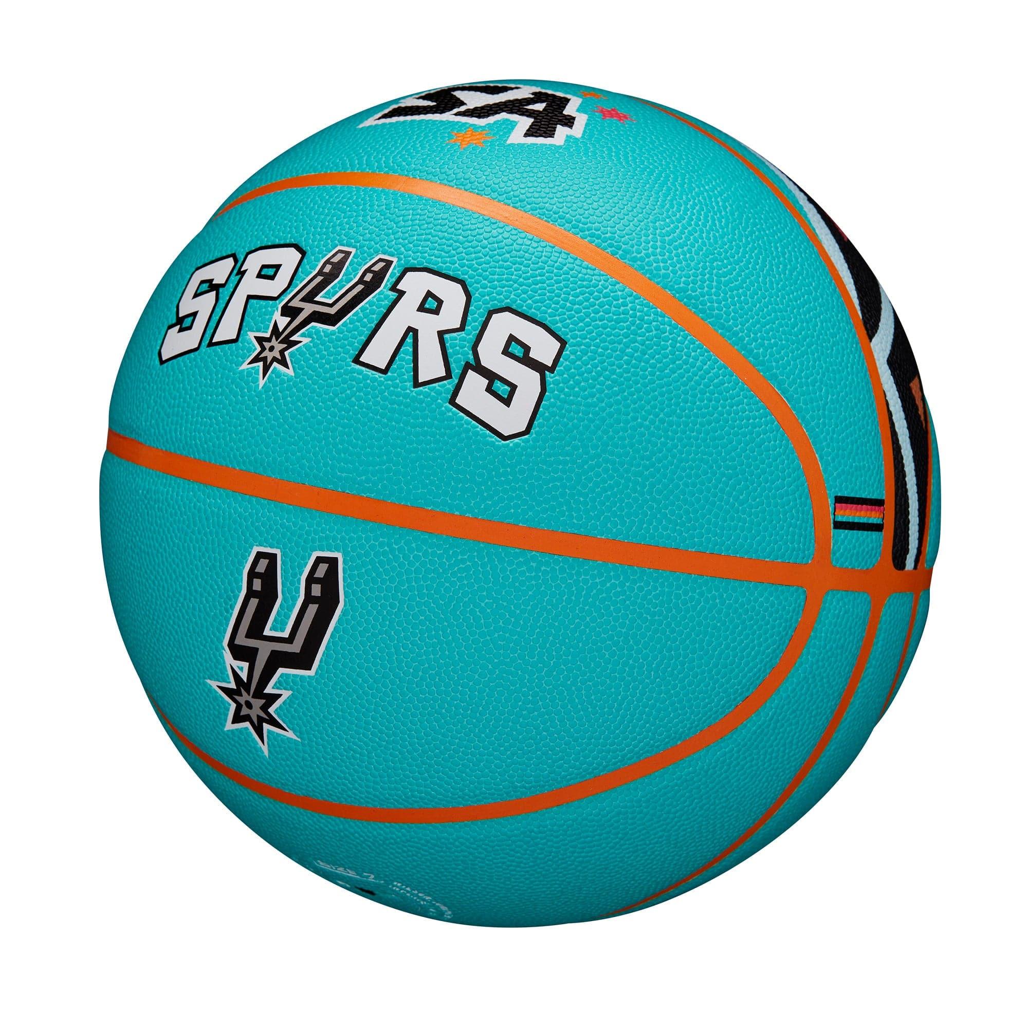Wilson Sporting Goods Balls San Antonio Spurs Wilson NBA 22-23 City Edition Collectors Basketball Ball