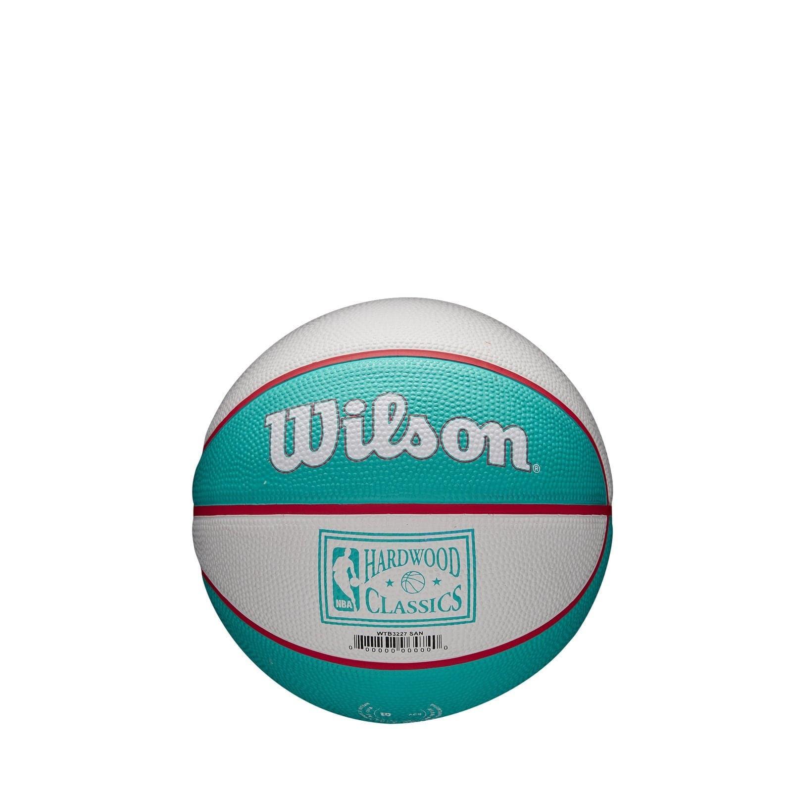 Wilson Sporting Goods Balls San Antonio Spurs Wilson NBA Team Retro Mini Outdoor Basketball Ball