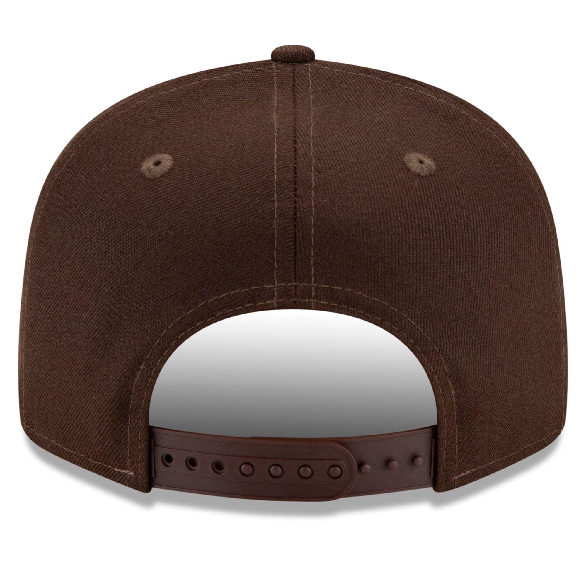 New Era Caps San Diego Padres New Era MLB 2021 Fathers Day 9FIFTY Snapback Hat - Brown