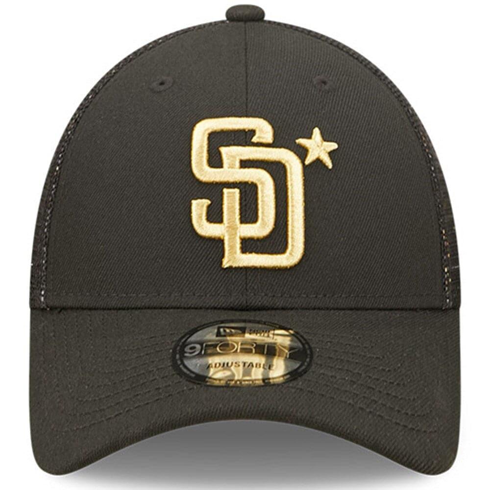 New Era Caps San Diego Padres New Era MLB 2022 All-Star Game 9FORTY Trucker Snapback Hat - Black