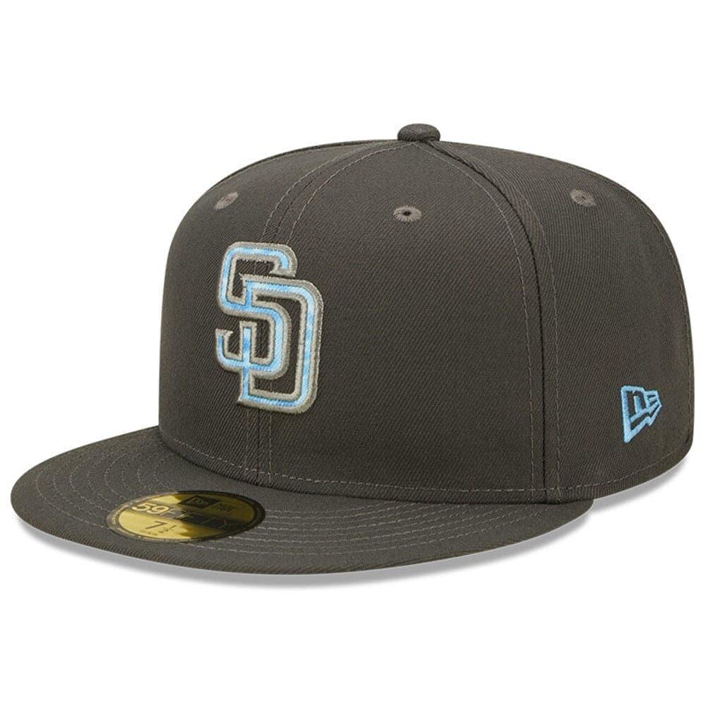 New Era Caps San Diego Padres New Era MLB 2022 Fathers Day 59FIFTY Fitted Hat - Graphite