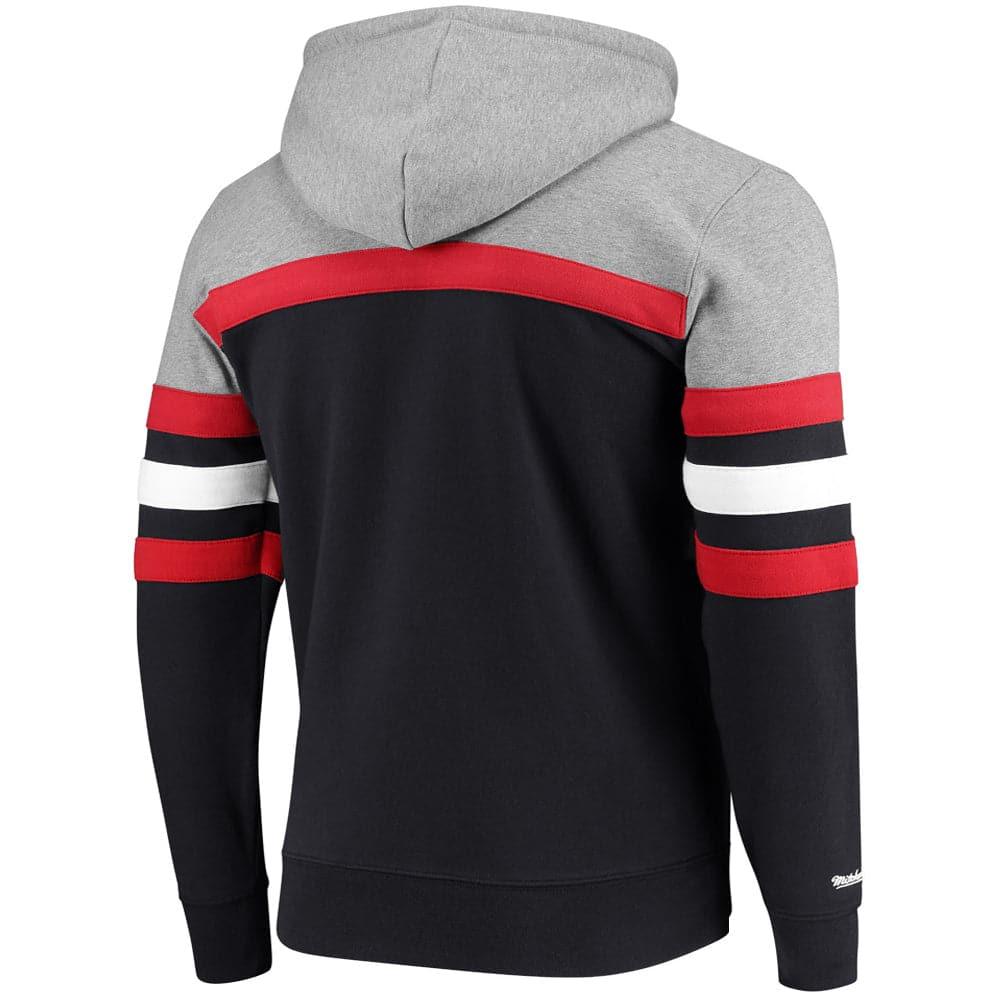 Mitchell And Ness Jumpers San Francisco 49ers Mitchell & Ness NFL Head Coach Premium Hoodie Jumper - Black