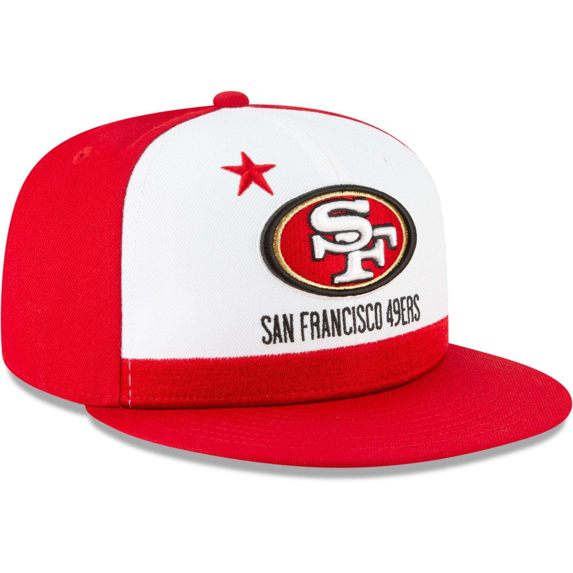 New Era Caps San Francisco 49ers New Era 2019 NFL Draft 9FIFTY Snapback Hat – Red