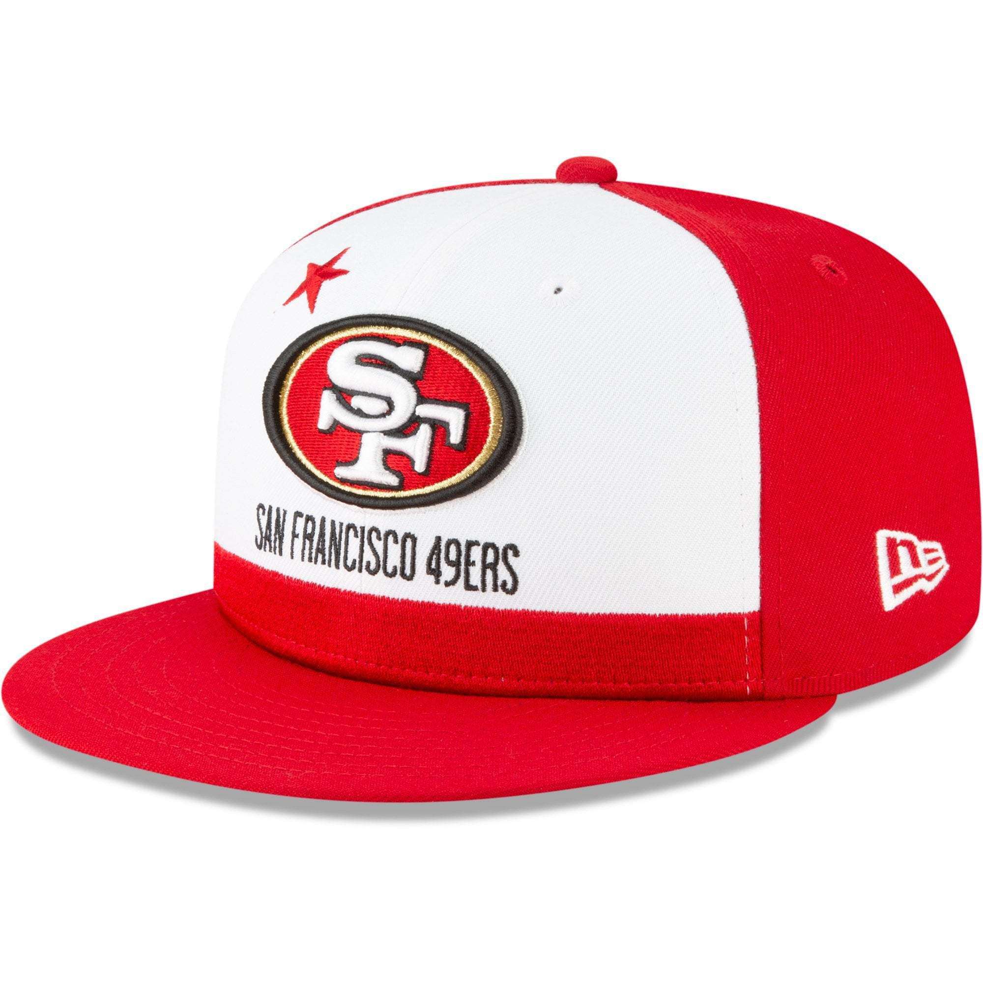 New Era Caps San Francisco 49ers New Era 2019 NFL Draft 9FIFTY Snapback Hat – Red