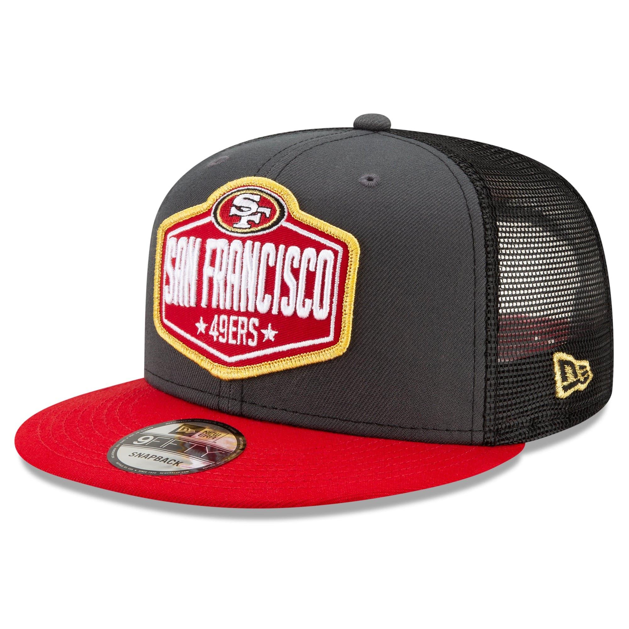New Era Caps San Francisco 49ers New Era 2021 NFL Draft 9FIFTY Snapback Hat - Graphite