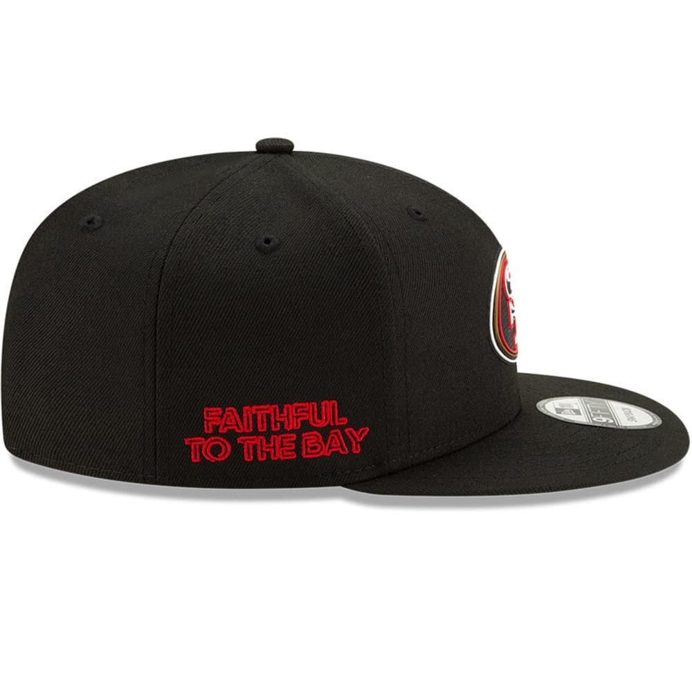 New Era Caps San Francisco 49ers New Era NFL 2020 Draft 9FIFTY Snapback Hat - Black