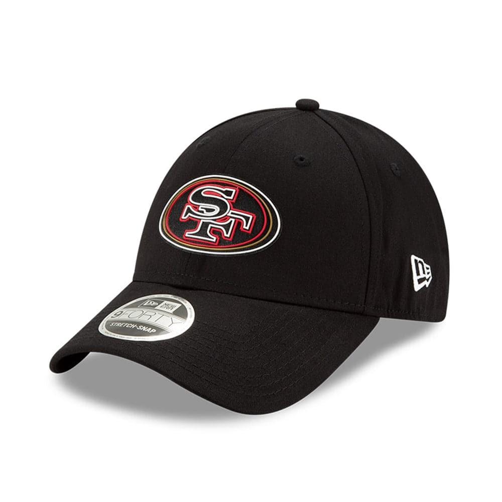 New Era Caps San Francisco 49ers New Era NFL 2020 Draft 9FORTY Stretch Snapback Curve Hat - Black