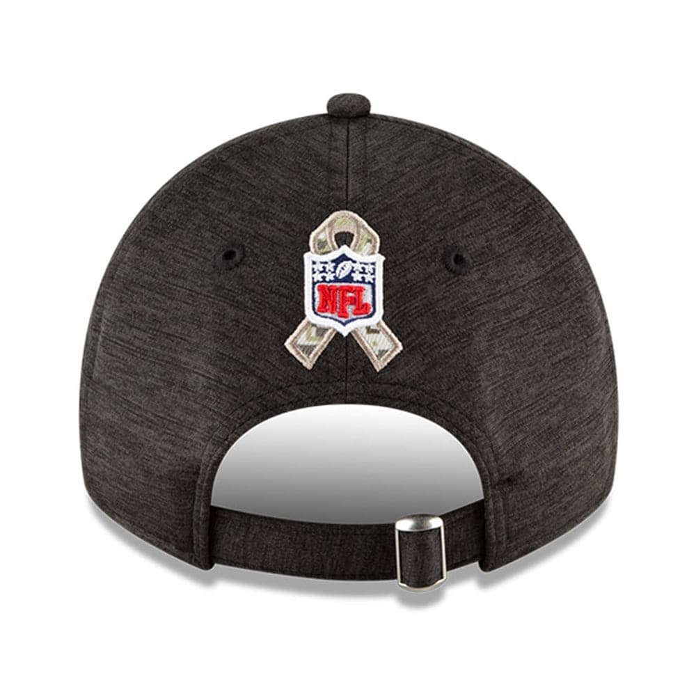 New Era Caps San Francisco 49ers New Era NFL 2020 Salute To Service 9TWENTY Curve Hat - Black