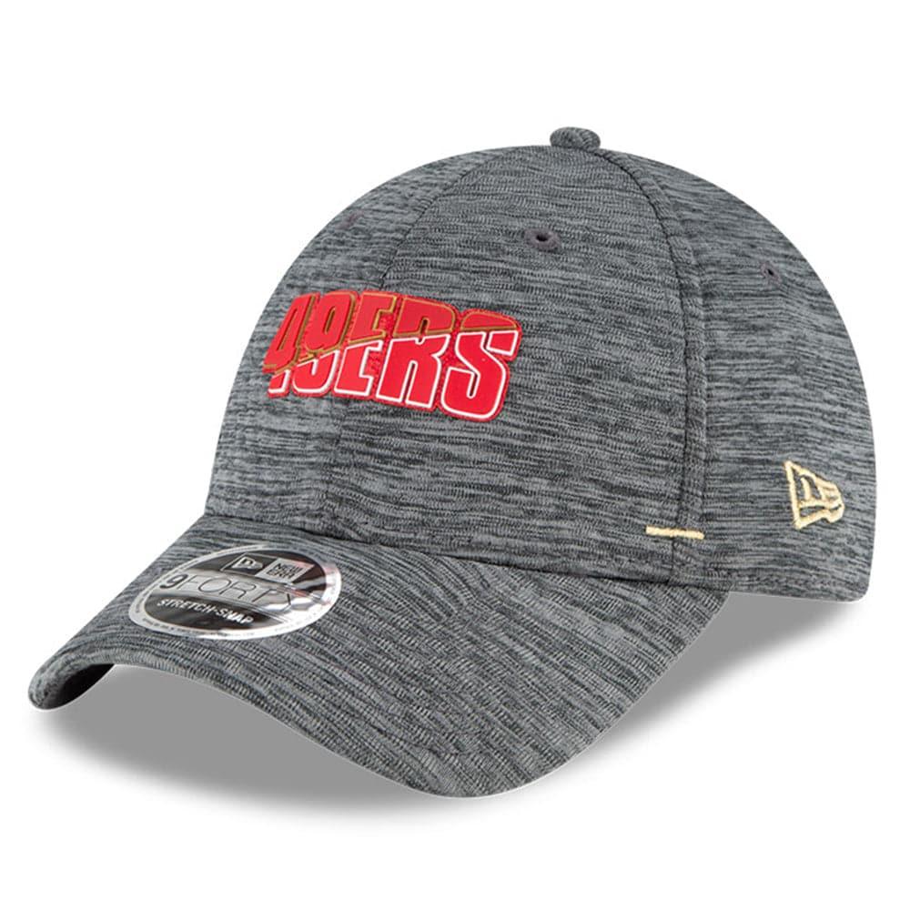 New Era Caps San Francisco 49ers New Era NFL 2020 Summer Sideline 9FORTY Snapback Curve Hat - Heather