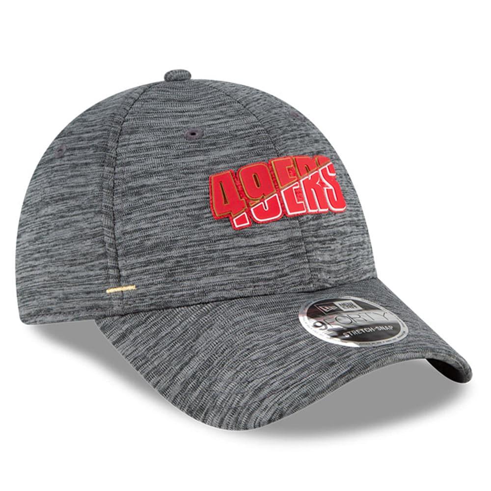 New Era Caps San Francisco 49ers New Era NFL 2020 Summer Sideline 9FORTY Snapback Curve Hat - Heather