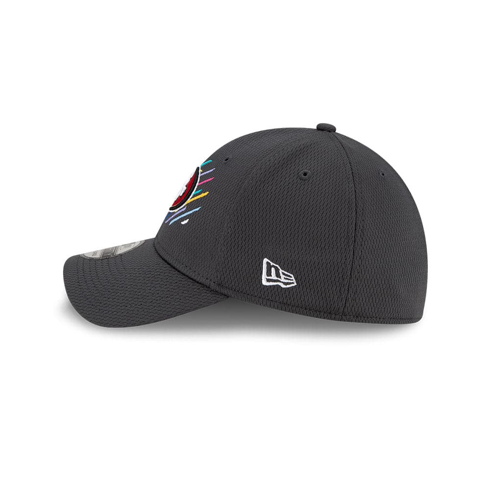 New Era Caps San Francisco 49ers New Era NFL 2021 Crucial Catch 39THIRTY Flex Fit Hat - Steel