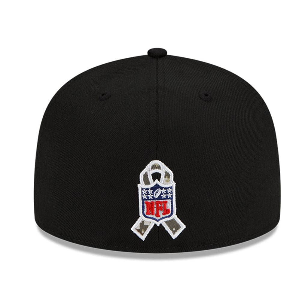 New Era Caps San Francisco 49ers New Era NFL 2021 Salute To Service 59FIFTY Fitted Hat - Black