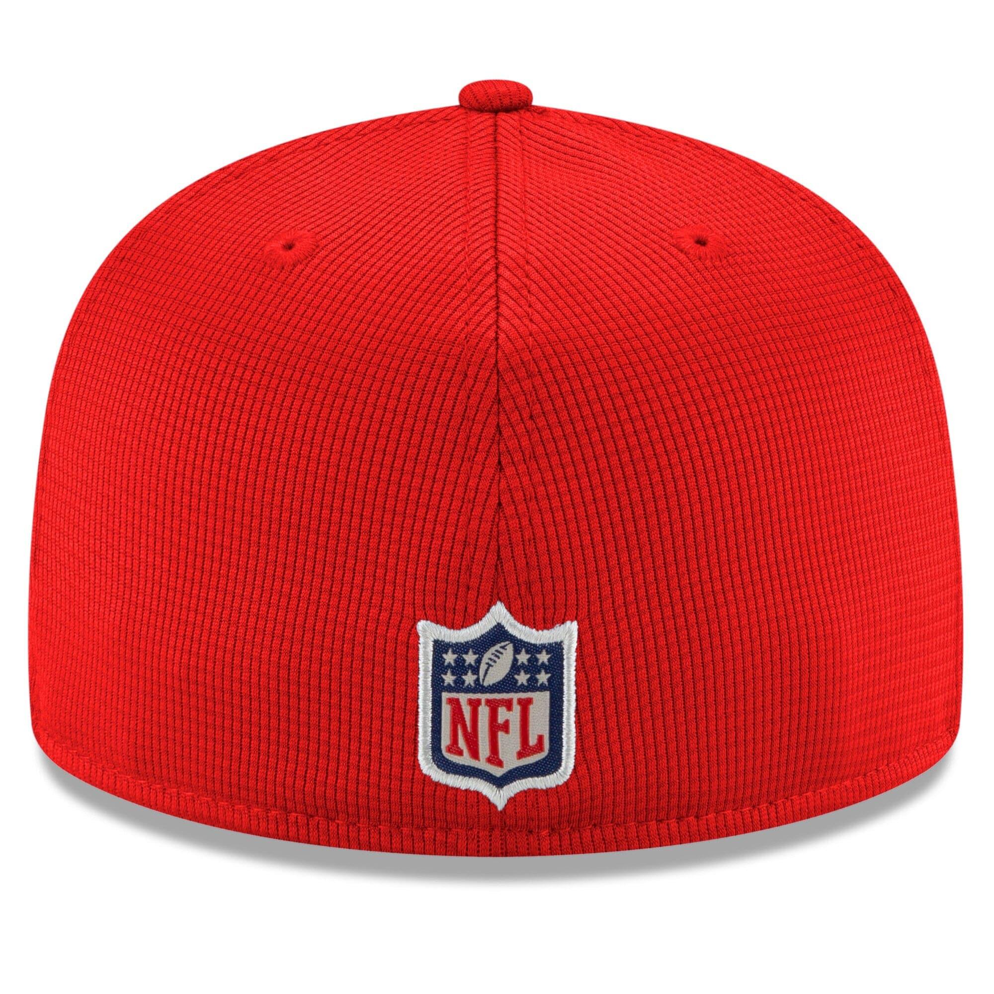New Era Caps San Francisco 49ers New Era NFL 2021 Sideline Home 59FIFTY Fitted Hat - Red