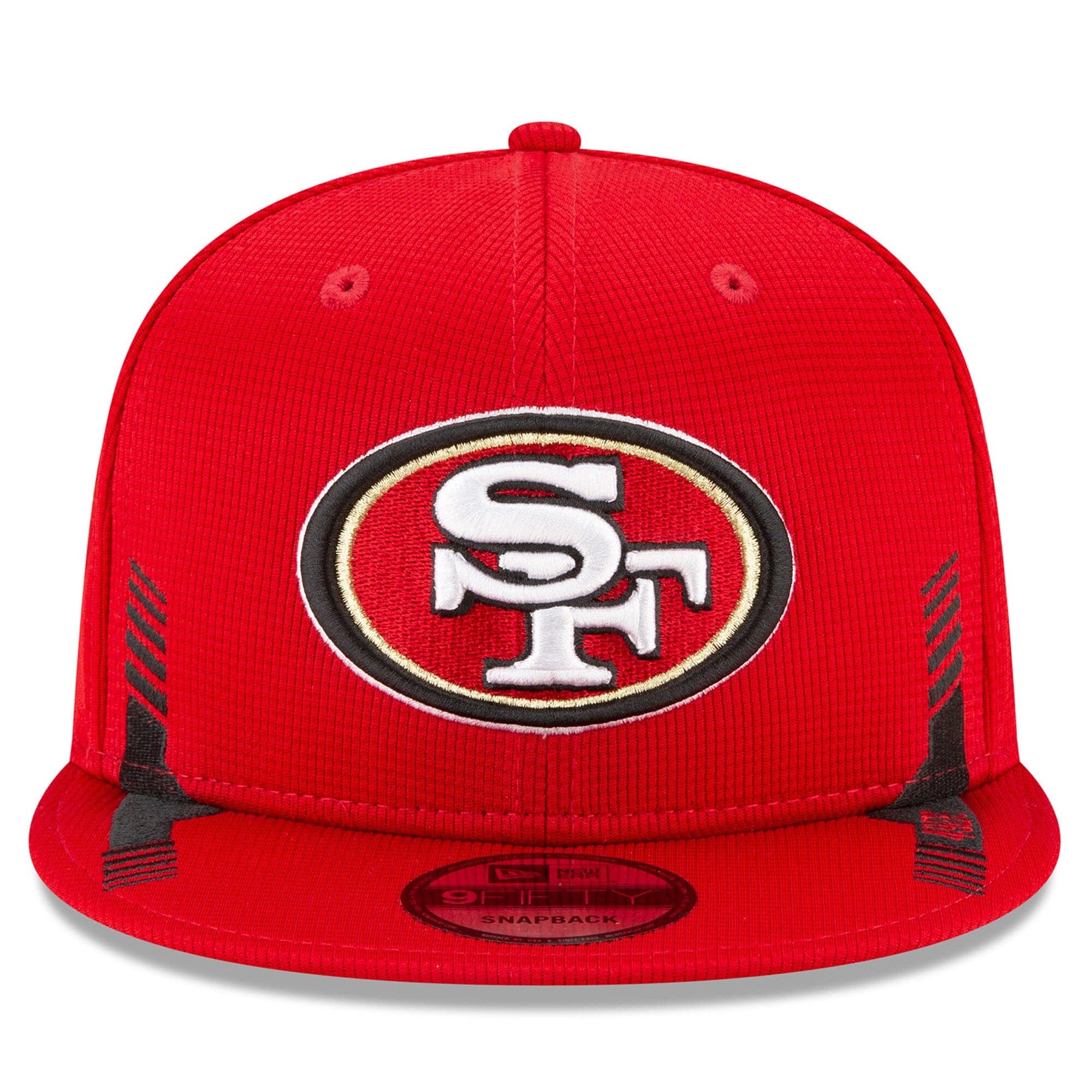 New Era Caps San Francisco 49ers New Era NFL 2021 Sideline Home 9FIFTY Snapback Hat - Red