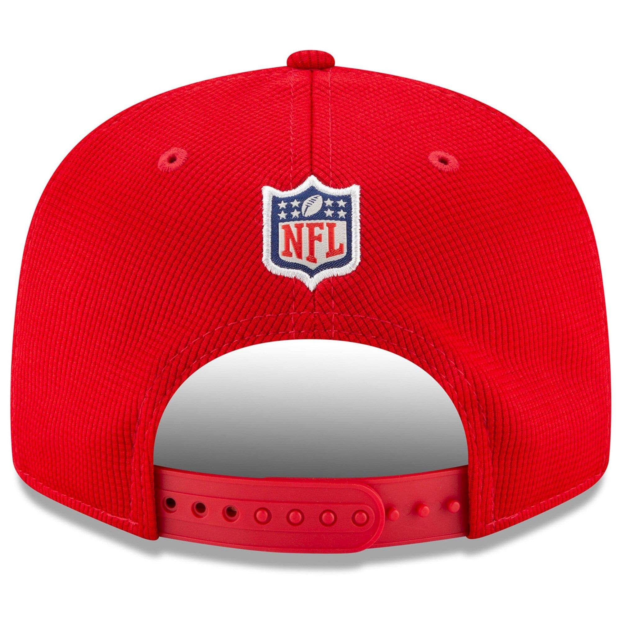 New Era Caps San Francisco 49ers New Era NFL 2021 Sideline Home 9FIFTY Snapback Hat - Red