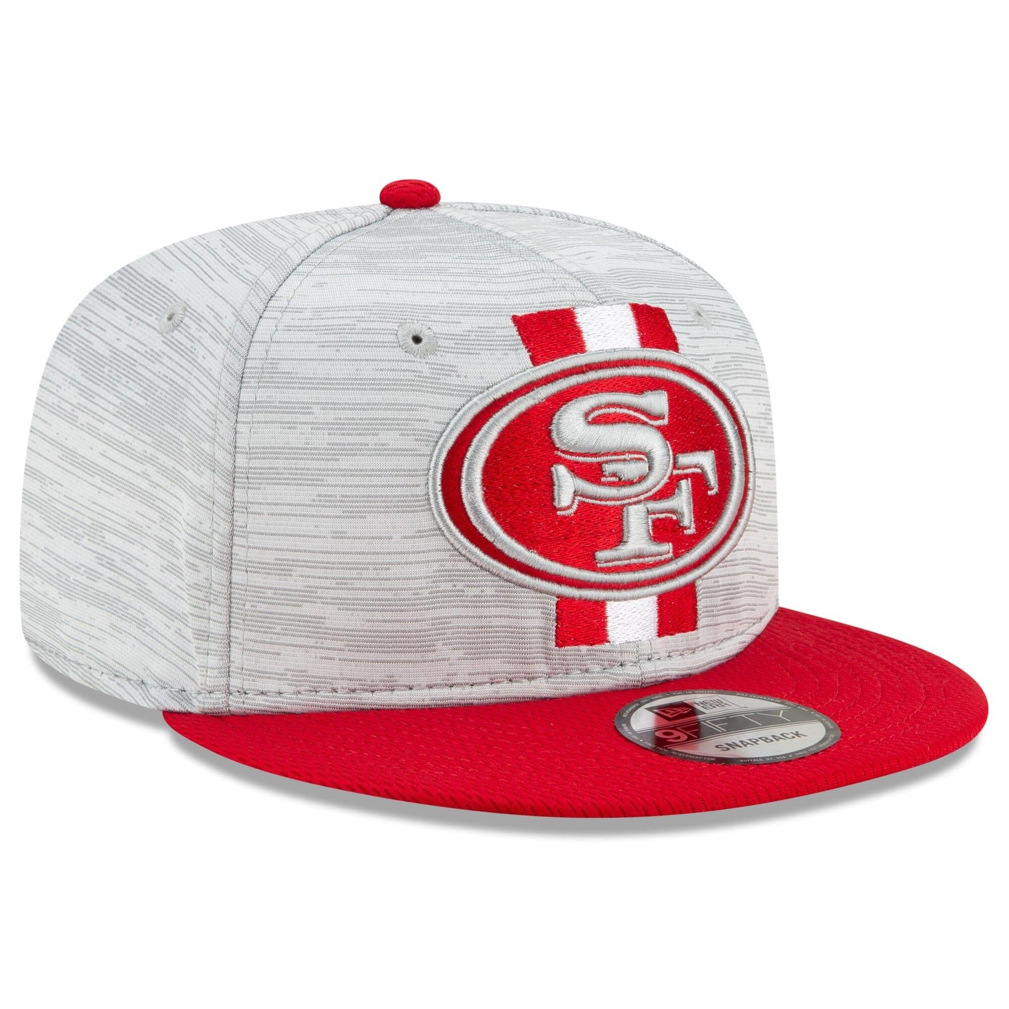New Era Caps San Francisco 49ers New Era NFL 2021 Training Camp 9FIFTY Snapback Hat - Grey
