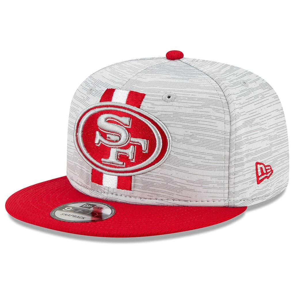 New Era Caps San Francisco 49ers New Era NFL 2021 Training Camp 9FIFTY Snapback Hat - Grey