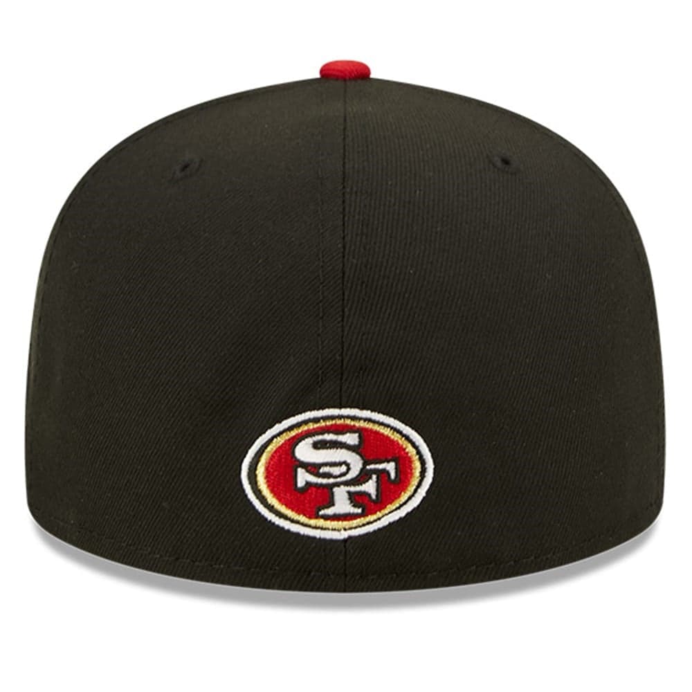 New Era Caps San Francisco 49ers New Era NFL 2022 Draft On-Stage 59FIFTY Fitted Hat - Black