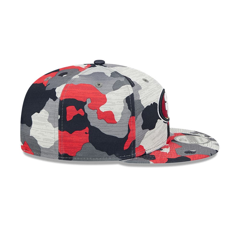 New Era Caps San Francisco 49ers New Era NFL 22 Training Camp 9FIFTY Snapback Hat - Camo