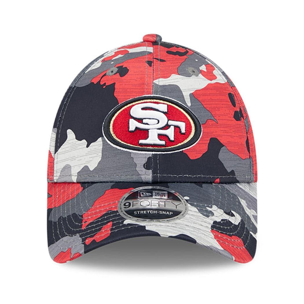 New Era Caps San Francisco 49ers New Era NFL 22 Training Camp 9FORTY Stretch Snap Hat - Camo