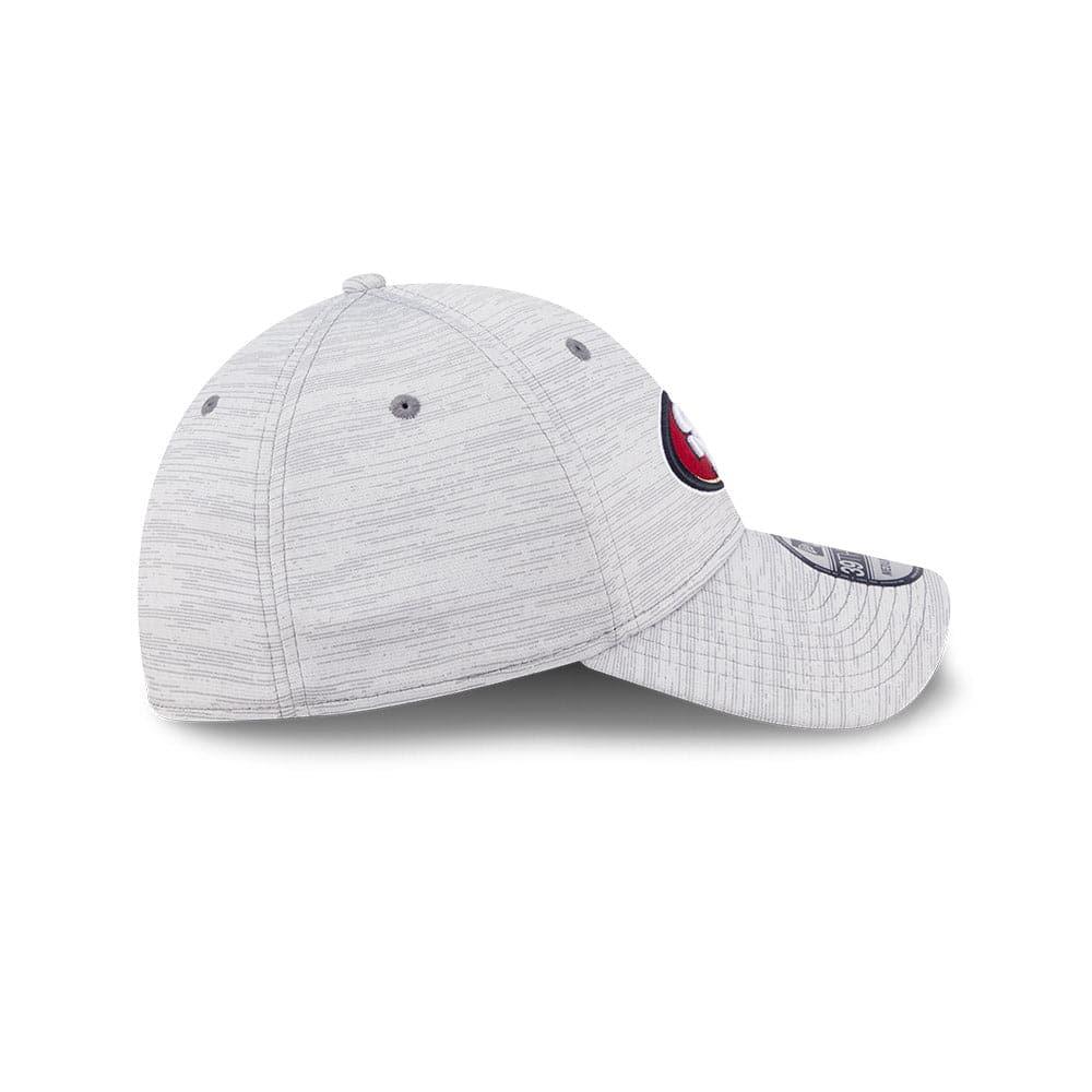 New Era Caps San Francisco 49ers New Era NFL 22 Training Camp Coach 39THIRTY Stretch Fit Hat - Grey