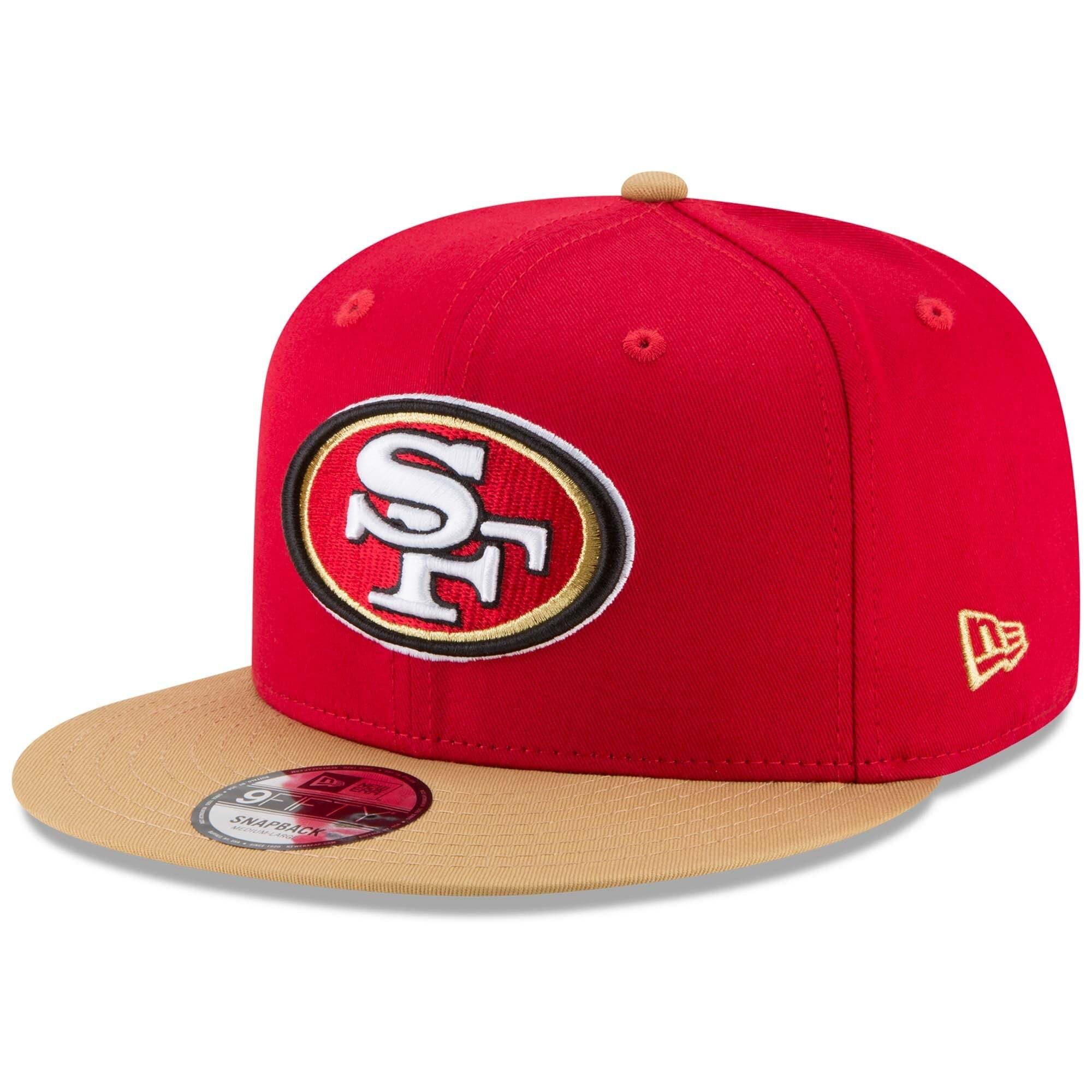 New Era Caps San Francisco 49ers New Era NFL Baycik 9FIFTY Snapback Hat - Red