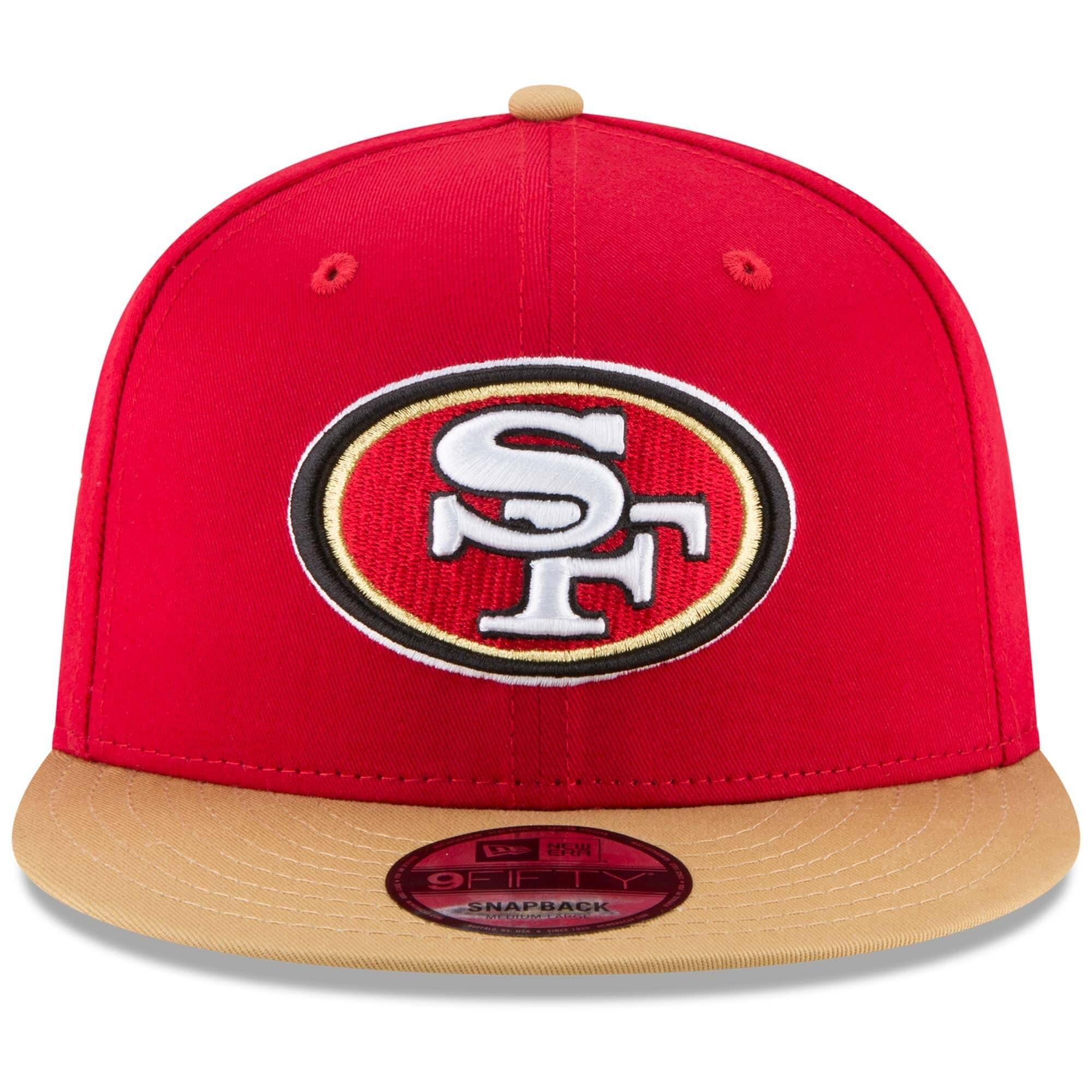 New Era Caps San Francisco 49ers New Era NFL Baycik 9FIFTY Snapback Hat - Red