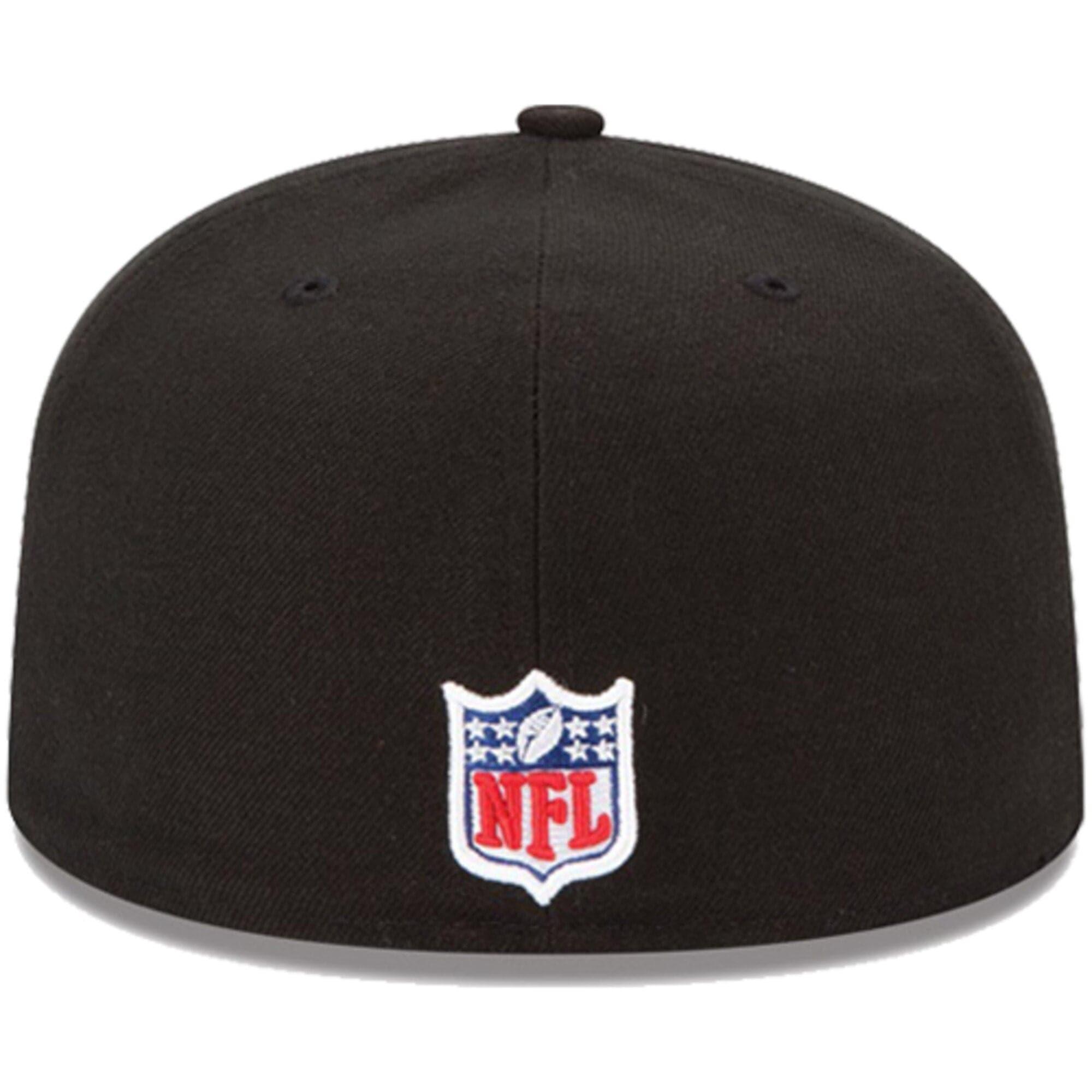 New Era Caps San Francisco 49ers New Era NFL On-Field Alt 59FIFTY Fitted Hat - Black