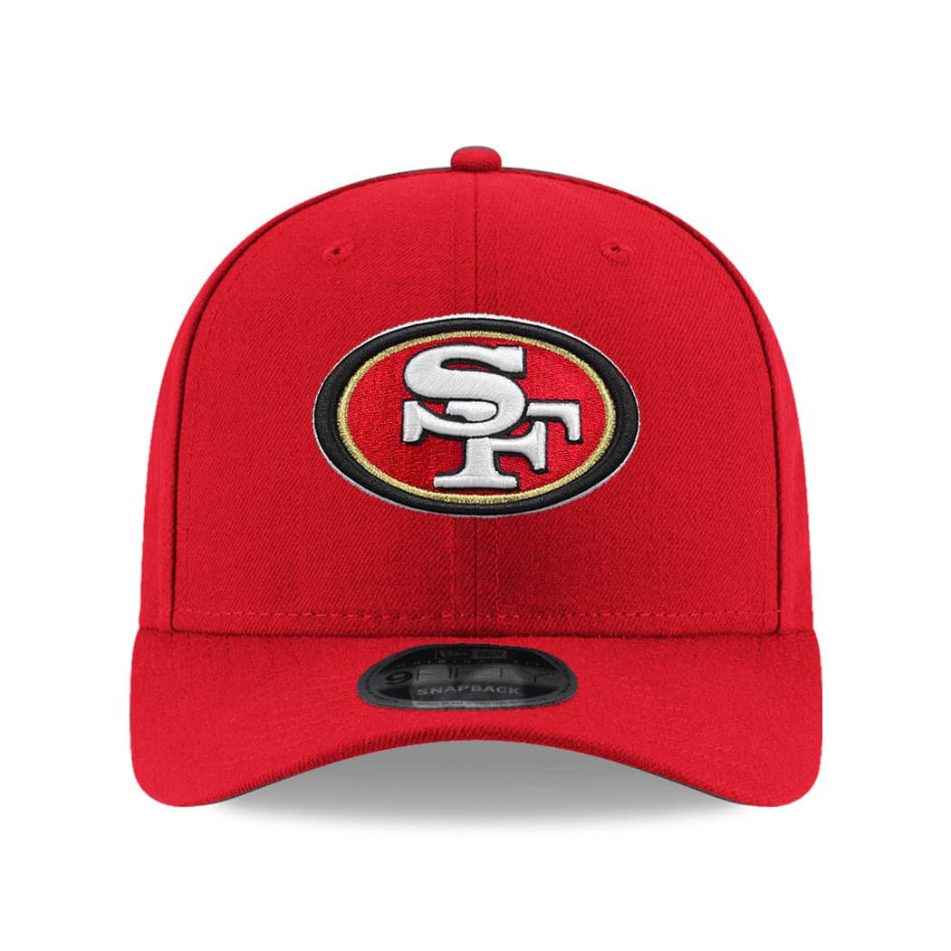 New Era Caps San Francisco 49ers New Era NFL Team OF Pre-Curved 9FIFTY Snapback Hat - Red