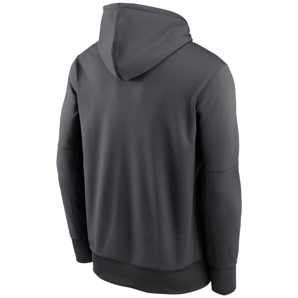 Nike Jumpers San Francisco 49ers Nike NFL Prime Logo Therma Hoodie Jumper - Anthracite