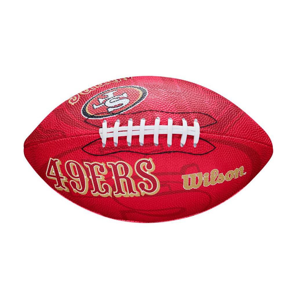 Wilson Sporting Goods Balls San Francisco 49ers Wilson NFL Team Tailgate Junior Size Football